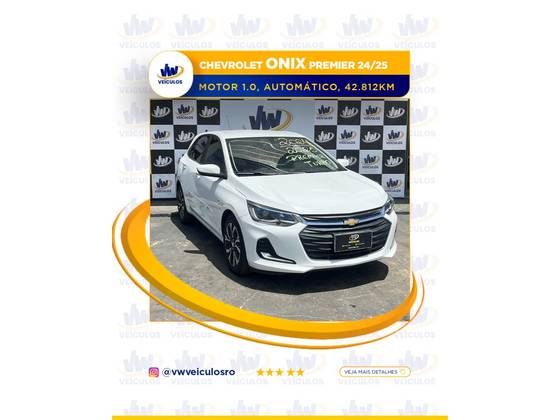 CHEVROLET ONIX 1.0 TURBO FLEX PREMIER AUTOMÁTICO